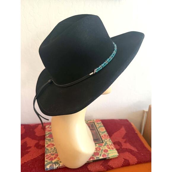 Renegade Headwear Black Western Hat Packable Water Repellent USA Size L main image 8